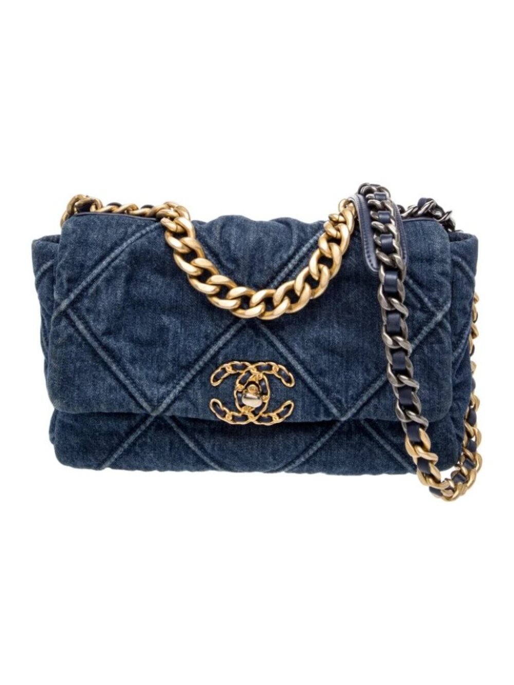 Chanel Medium Denim 19 Flap Bag